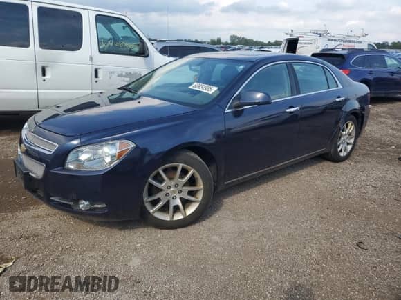 2011 Chevrolet Malibu LTZ with VIN 1G1ZE5E72BF121763, listed as a Copart auction lot 68934935 with 157,523 mi miles and Salvage title. Bid and sale history available at DreamBid. Image 1.