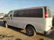 2007 Chevrolet Express Passenger with VIN 1GAHG35UX71157995, listed as a Copart auction lot 78021374 with 76,166 mi miles and Salvage title. Bid and sale history available at DreamBid. Image 2.