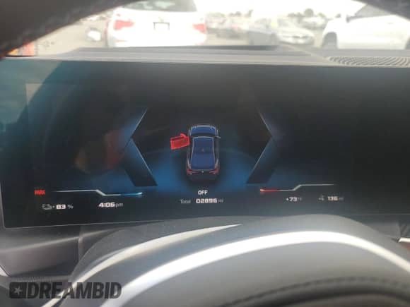 2024 BMW i4 M50 z VIN WBY33AW05RFR90735, wystawiony jako Copart lot #84303345 z przebiegiem 2 896 mil mil oraz Szkoda całkowita • Salvage title. Historia ofert i sprzedaży dostępna na DreamBid. Obrazek 9.