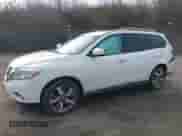 2014 Nissan Pathfinder Platinum with VIN 5N1AR2MN7EC690536, listed as a IAAI auction lot 41815660 with 161,754 mi miles and . Bid and sale history available at DreamBid. Image 2.