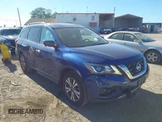2019 Nissan Pathfinder SL with VIN 5N1DR2MN9KC643386, listed as a IAAI auction lot 41606800 with 98,402 mi miles and . Bid and sale history available at DreamBid. Image 1.