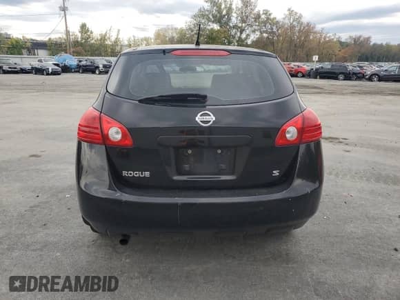 2008 Nissan Rogue S with VIN JN8AS58T48W303483, listed as a Copart auction lot 82341665 with 126,368 mi miles and Salvage title. Bid and sale history available at DreamBid. Image 6.