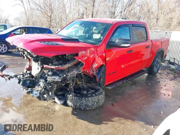 2022 Ram 1500 Rebel с VIN 1C6SRFLT8NN259683, выставлен на аукционе IAAI как лот 41436136 с пробегом 24 100 миль миль и . История ставок и продаж доступна на DreamBid. Изображение 2.