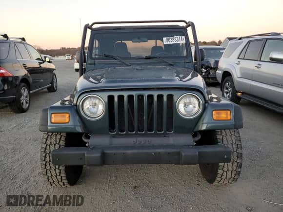 2005 Jeep Wrangler SE z VIN 1J4FA29155P363501, wystawiony jako Copart lot #80388314 z przebiegiem 97 564 mil mil oraz Czysty tytuł • Clean title. Historia ofert i sprzedaży dostępna na DreamBid. Obrazek 5.
