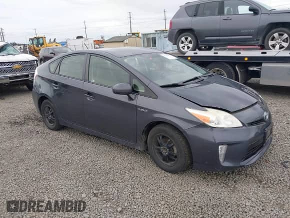 2012 Toyota Prius One с VIN JTDKN3DU7C1494767, выставлен на аукционе IAAI как лот 43427022 с пробегом 184 874 миль миль и . История ставок и продаж доступна на DreamBid. Изображение 1.