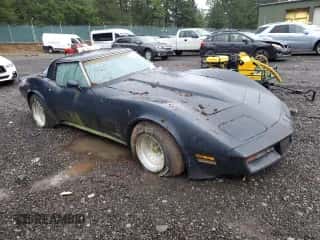 1981 Chevrolet Corvette с VIN 1G1AY8766BS403955, выставлен на аукционе Copart как лот 82468944 с пробегом Не указан миль и Чистый • Clean title. История ставок и продаж доступна на DreamBid. Изображение 4.