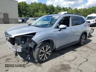2020 Subaru Forester Limited with VIN JF2SKASC1LH567387, listed as a Copart auction lot 71521275 with 46,089 mi miles and Salvage title. Bid and sale history available at DreamBid. Image 1.