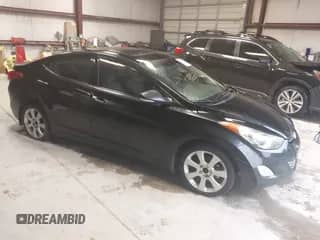 2013 Hyundai Elantra GLS with VIN KMHDH4AE1DU867798, listed as a IAAI auction lot 43568578 with 177,613 mi miles and . Bid and sale history available at DreamBid. Image 1.