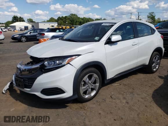 2021 Honda HR-V LX z VIN 3CZRU6H3XMM708136, wystawiony jako Copart lot #60782435 z przebiegiem 15 637 mil mil oraz Szkoda całkowita • Salvage title. Historia ofert i sprzedaży dostępna na DreamBid. Obrazek 1.