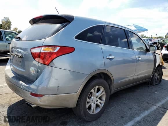 2007 Hyundai Veracruz GLS with VIN KM8NU13C87U026690, listed as a Copart auction lot 81300425 with Not provided miles and Salvage title. Bid and sale history available at DreamBid. Image 3.