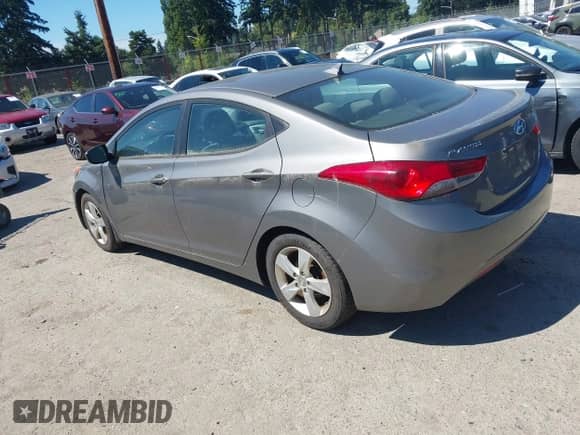 2013 Hyundai Elantra GLS with VIN 5NPDH4AE2DH354719, listed as a IAAI auction lot 42976433 with 96,234 mi miles and . Bid and sale history available at DreamBid. Image 3.
