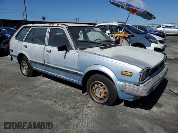 1983 Honda Civic z VIN JHMWD5526DS007016, wystawiony jako Copart lot #60973254 z przebiegiem 257 657 mil mil oraz Czysty tytuł • Clean title. Historia ofert i sprzedaży dostępna na DreamBid. Obrazek 4.