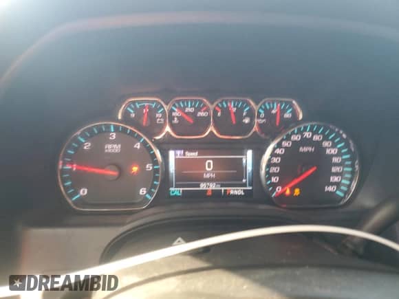 2017 Chevrolet Silverado 1500 LTZ with VIN 3GCPCSEC8HG300946, listed as a Copart auction lot 69234435 with 95,792 mi miles and Salvage title. Bid and sale history available at DreamBid. Image 9.