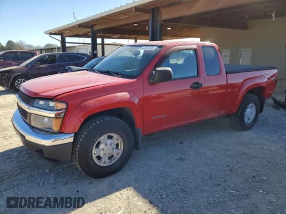 2004 Chevrolet Colorado LS Z71 z VIN 1GCDS196448220242, wystawiony jako Copart lot #42201895 z przebiegiem 119 889 mil mil oraz Szkoda całkowita • Salvage title. Historia ofert i sprzedaży dostępna na DreamBid. Obrazek 1.