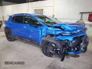 2025 Chevrolet Equinox EV RS с VIN 3GN7DSRP3SS233257, выставлен на аукционе Copart как лот 83801565 с пробегом 9 239 миль миль и Списание • Salvage title. История ставок и продаж доступна на DreamBid. Изображение 4.