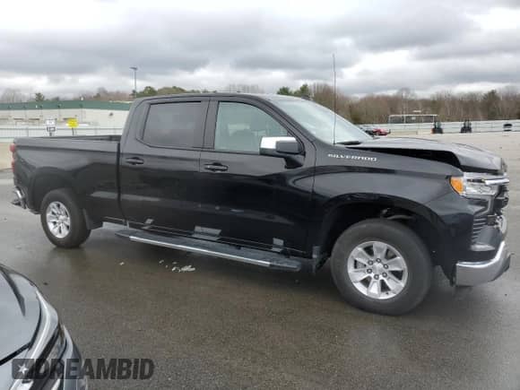 2024 Chevrolet Silverado 1500 LT with VIN 1GCPACEDXRZ154555, listed as a Copart auction lot 52409395 with 52,497 mi miles and Clean title. Bid and sale history available at DreamBid. Image 4.