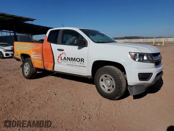 2020 Chevrolet Colorado 2WD Work Truck z VIN 1GCHSBEAXL1233263, wystawiony jako Copart lot #84032545 z przebiegiem 76 120 mil mil oraz Szkoda całkowita • Salvage title. Historia ofert i sprzedaży dostępna na DreamBid. Obrazek 4.