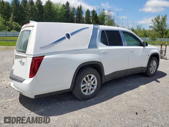 2020 Chevrolet Traverse LS с VIN 1GNEVFKW7LJ292456, выставлен на аукционе Copart как лот 57417455 с пробегом 14 830 миль миль и Списание • Salvage title. История ставок и продаж доступна на DreamBid. Изображение 3.