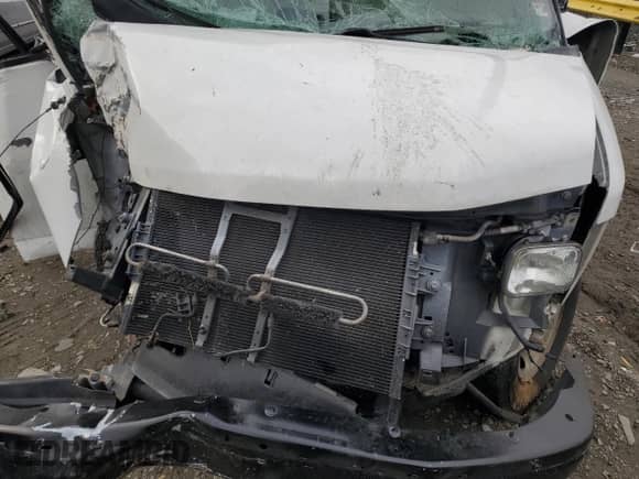 2012 Chevrolet Express Cargo with VIN 1GCZGTBG1C1120984, listed as a Copart auction lot 81983954 with Not provided miles and Salvage title. Bid and sale history available at DreamBid. Image 13.