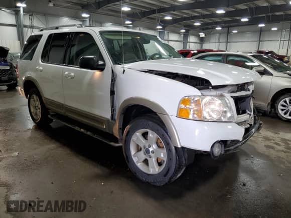 2003 Ford Explorer with VIN 1FMZU84K33ZB53800, listed as a Copart auction lot 46228105 with 185,178 mi miles and Non repairable. Bid and sale history available at DreamBid. Image 4.
