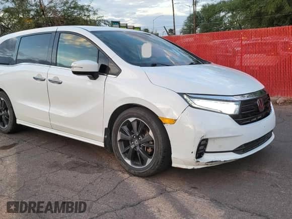 2022 Honda Odyssey Elite с VIN 5FNRL6H92NB003138, выставлен на аукционе Copart как лот 90062085 с пробегом 61 156 миль миль и Чистый • Clean title. История ставок и продаж доступна на DreamBid. Изображение 1.