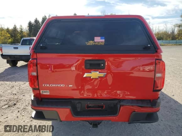 2019 Chevrolet Colorado 2WD Work Truck z VIN 1GCGSBEN1K1228532, wystawiony jako Copart lot #81629155 z przebiegiem 62 757 mil mil oraz Szkoda całkowita • Salvage title. Historia ofert i sprzedaży dostępna na DreamBid. Obrazek 6.