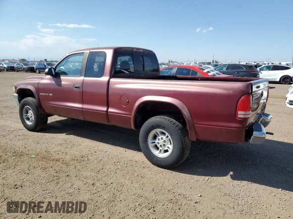 2000 Dodge Dakota Sport with VIN 1B7GG22NXYS547713, listed as a Copart auction lot 69386895 with 118,074 mi miles and Salvage title. Bid and sale history available at DreamBid. Image 2.