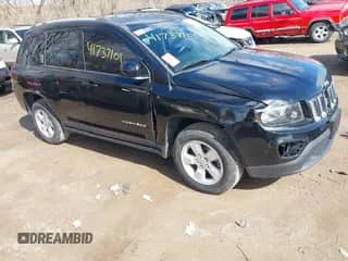 2017 Jeep Compass Latitude with VIN 1C4NJCEA3HD116156, listed as a IAAI auction lot 41737101 with 161,120 mi miles and . Bid and sale history available at DreamBid. Image 1.
