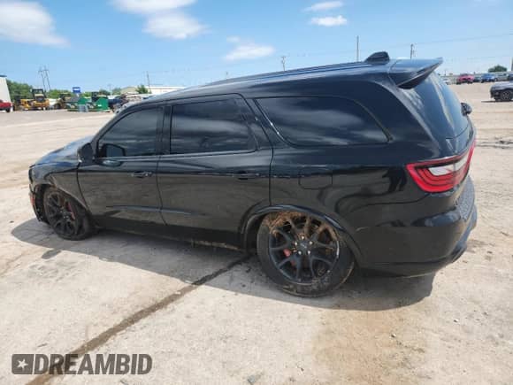 2021 Dodge Durango SRT Hellcat with VIN 1C4SDJH94MC643090, listed as a Copart auction lot 59118085 with 42,483 mi miles and Salvage title. Bid and sale history available at DreamBid. Image 2.