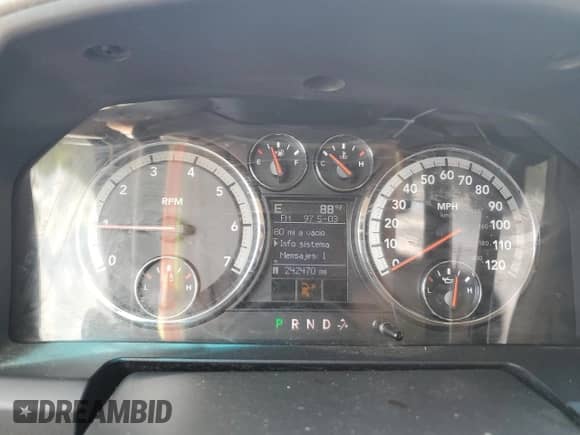 2009 Dodge 1500 SLT z VIN 1D3HB13T89J514718, wystawiony jako Copart lot #63907525 z przebiegiem 242 470 mil mil oraz Szkoda całkowita • Salvage title. Historia ofert i sprzedaży dostępna na DreamBid. Obrazek 9.