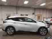 2019 Nissan Murano S with VIN 5N1AZ2MS1KN114656, listed as a IAAI auction lot 39742912 with 57,062 mi miles and . Bid and sale history available at DreamBid. Image 14.