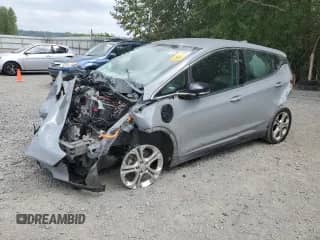 2020 Chevrolet Bolt EV LT с VIN 1G1FW6S07L4145311, выставлен на аукционе Copart как лот 67267725 с пробегом Не указан миль и Списание • Salvage title. История ставок и продаж доступна на DreamBid. Изображение 1.