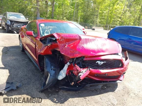 2016 Ford Mustang EcoBoost Premium with VIN 1FA6P8TH9G5264391, listed as a IAAI auction lot 42140671 with 62,142 mi miles and . Bid and sale history available at DreamBid. Image 6.