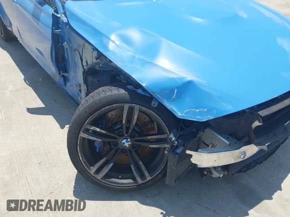 2015 BMW M3 with VIN WBS3C9C58FP805012, listed as a IAAI auction lot 42375769 with 140,162 mi miles and . Bid and sale history available at DreamBid. Image 6.