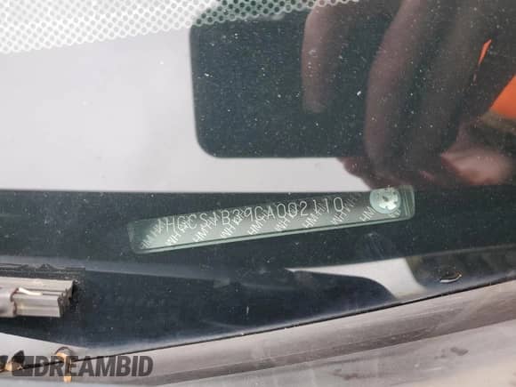 2012 Honda Accord LX-S with VIN 1HGCS1B39CA002110, listed as a Copart auction lot 86433945 with 157,485 mi miles and Salvage title. Bid and sale history available at DreamBid. Image 12.