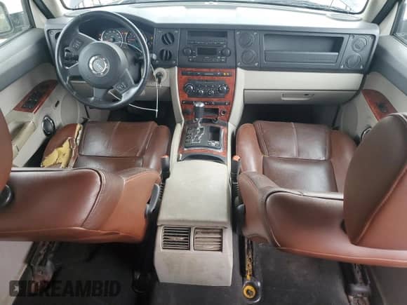 2006 Jeep Commander Limited с VIN 1J8HG58N56C125054, выставлен на аукционе Copart как лот 58564605 с пробегом 250 293 миль миль и Чистый • Clean title. История ставок и продаж доступна на DreamBid. Изображение 8.