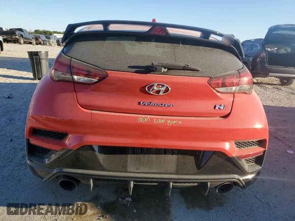 2020 Hyundai Veloster с VIN KMHT36AH5LU005411, выставлен на аукционе Copart как лот 49847755 с пробегом 76 363 миль миль и Списание • Salvage title. История ставок и продаж доступна на DreamBid. Изображение 6.