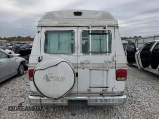 1991 Chevrolet Sportvan with VIN 1GBEG25K9M7125247, listed as a Copart auction lot 75549674 with 108,756 mi miles and Clean title. Bid and sale history available at DreamBid. Image 6.