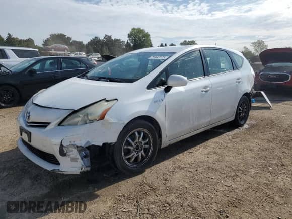 2013 Toyota Prius Two with VIN JTDZN3EU7D3286004, listed as a Copart auction lot 71963175 with 155,355 mi miles and Salvage title. Bid and sale history available at DreamBid. Image 1.