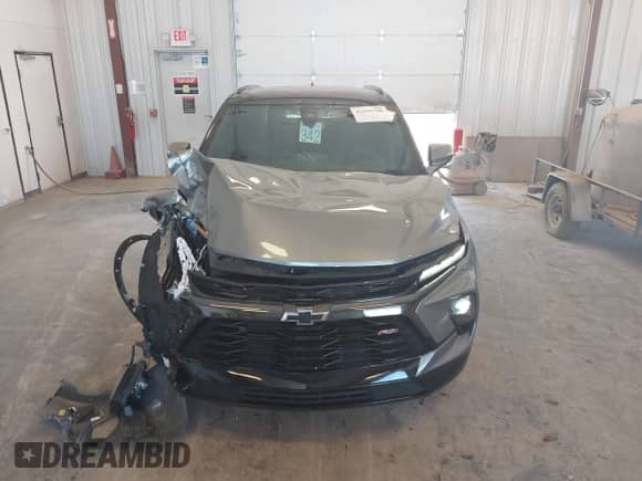 2024 Chevrolet Blazer RS with VIN 3GNKBKRS5RS132834, listed as a IAAI auction lot 42550700 with 26,394 mi miles and . Bid and sale history available at DreamBid. Image 12.