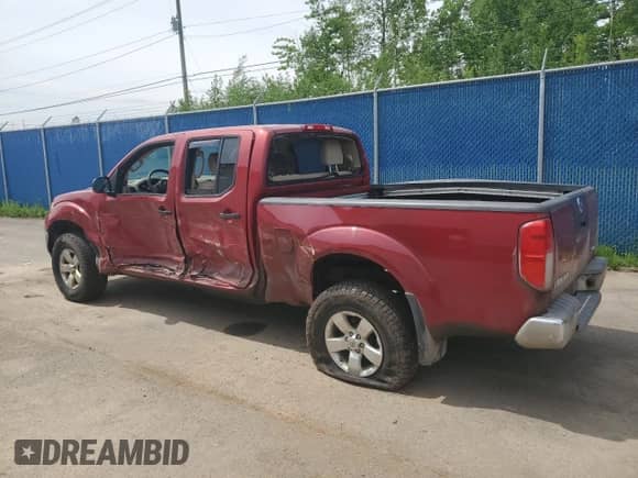 2012 Nissan Frontier SV with VIN 1N6AD0FV8CC460003, listed as a Copart auction lot 60189845 with 224,542 mi miles and Non repairable. Bid and sale history available at DreamBid. Image 2.
