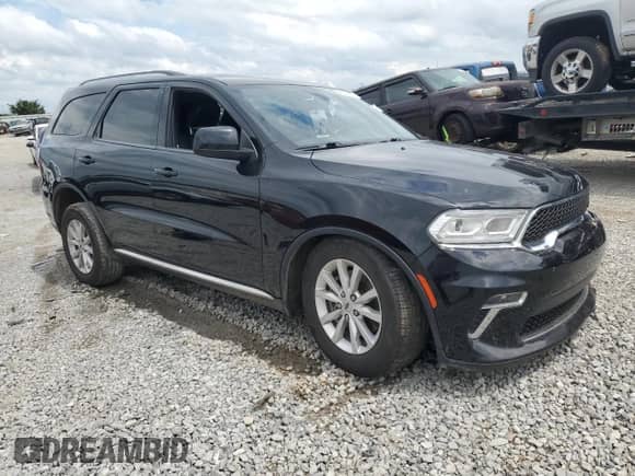 2021 Dodge Durango SXT z VIN 1C4RDHAG5MC761357, wystawiony jako Copart lot #61512904 z przebiegiem 81 565 mil mil oraz Szkoda całkowita • Salvage title. Historia ofert i sprzedaży dostępna na DreamBid. Obrazek 4.