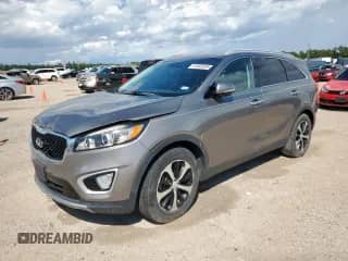 2017 Kia Sorento EX with VIN 5XYPH4A50HG235092, listed as a Copart auction lot 81655925 with 133,771 mi miles and Clean title. Bid and sale history available at DreamBid. Image 1.