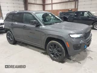 2024 Jeep Grand Cherokee with VIN 1C4RJYB60R8509704, listed as a IAAI auction lot 41864520 with 11,034 mi miles and . Bid and sale history available at DreamBid. Image 1.