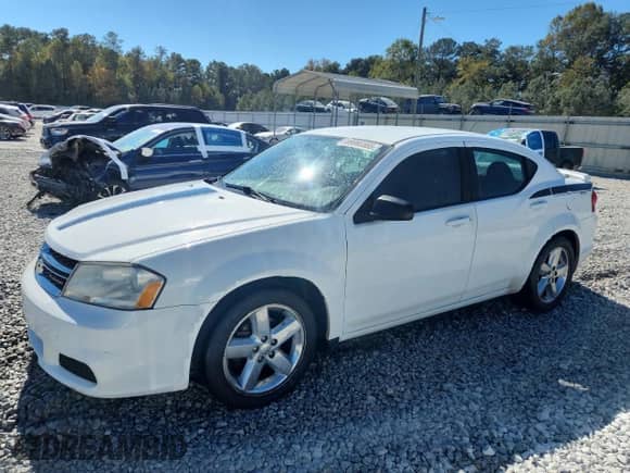 2012 Dodge Avenger SE с VIN 1C3CDZAB4CN158553, выставлен на аукционе Copart как лот 86996365 с пробегом 150 436 миль миль и Списание • Salvage title. История ставок и продаж доступна на DreamBid. Изображение 1.