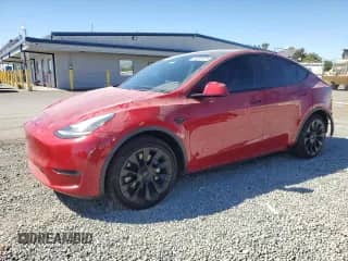 2020 Tesla Model Y Long Range с VIN 5YJYGDEF5LF000780, выставлен на аукционе Copart как лот 84237575 с пробегом 47 384 миль миль и Списание • Salvage title. История ставок и продаж доступна на DreamBid. Изображение 1.
