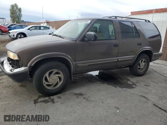 1999 Chevrolet Blazer LS with VIN 1GNDT13W3X2209981, listed as a Copart auction lot 84297504 with 226,641 mi miles and Salvage title. Bid and sale history available at DreamBid. Image 1.