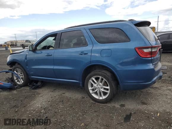 2025 Dodge Durango GT Plus with VIN 1C4RDJDG0SC517969, listed as a Copart auction lot 57299015 with 6,899 mi miles and Non repairable. Bid and sale history available at DreamBid. Image 2.