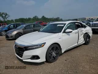 2022 Honda Accord Touring with VIN 1HGCV3F91NA027703, listed as a Copart auction lot 67232735 with 36,802 mi miles and Salvage title. Bid and sale history available at DreamBid. Image 1.