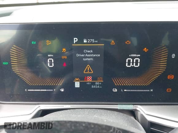 2025 Kia Sorento EX with VIN KNDRJDJH5S5300834, listed as a IAAI auction lot 43259075 with 8,454 mi miles and . Bid and sale history available at DreamBid. Image 7.